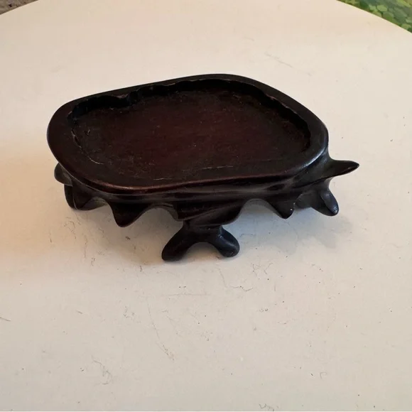 Vintage Mahogany wood dollhouse furniture table - Picture 1 of 4